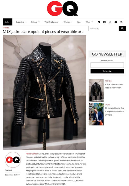 MJZ featured in GQ South Africa